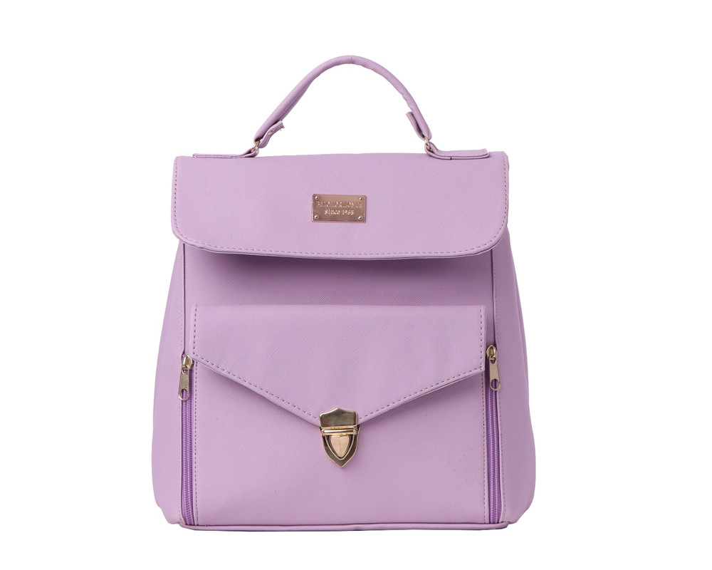 Mochila Casual Fana Alana F-3076 color Púrpura