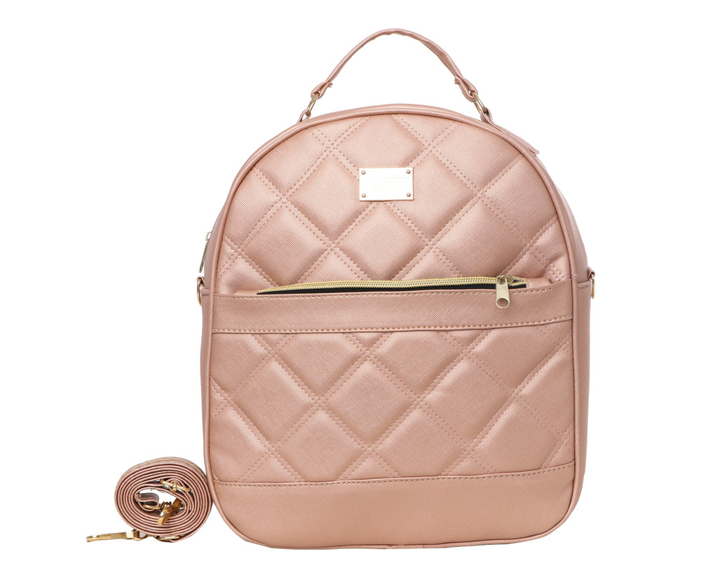 Mochila Casual Fana Genoveva F-3154 color Dorado