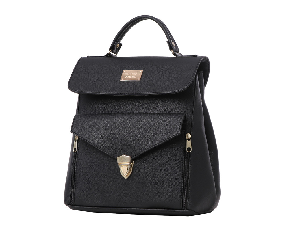 Mochila Fana F3081 color Negro para Mujer