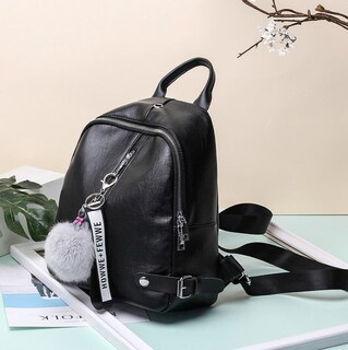 Foto 3 | Mochila Funbu color Negro con Colgante para Mujer