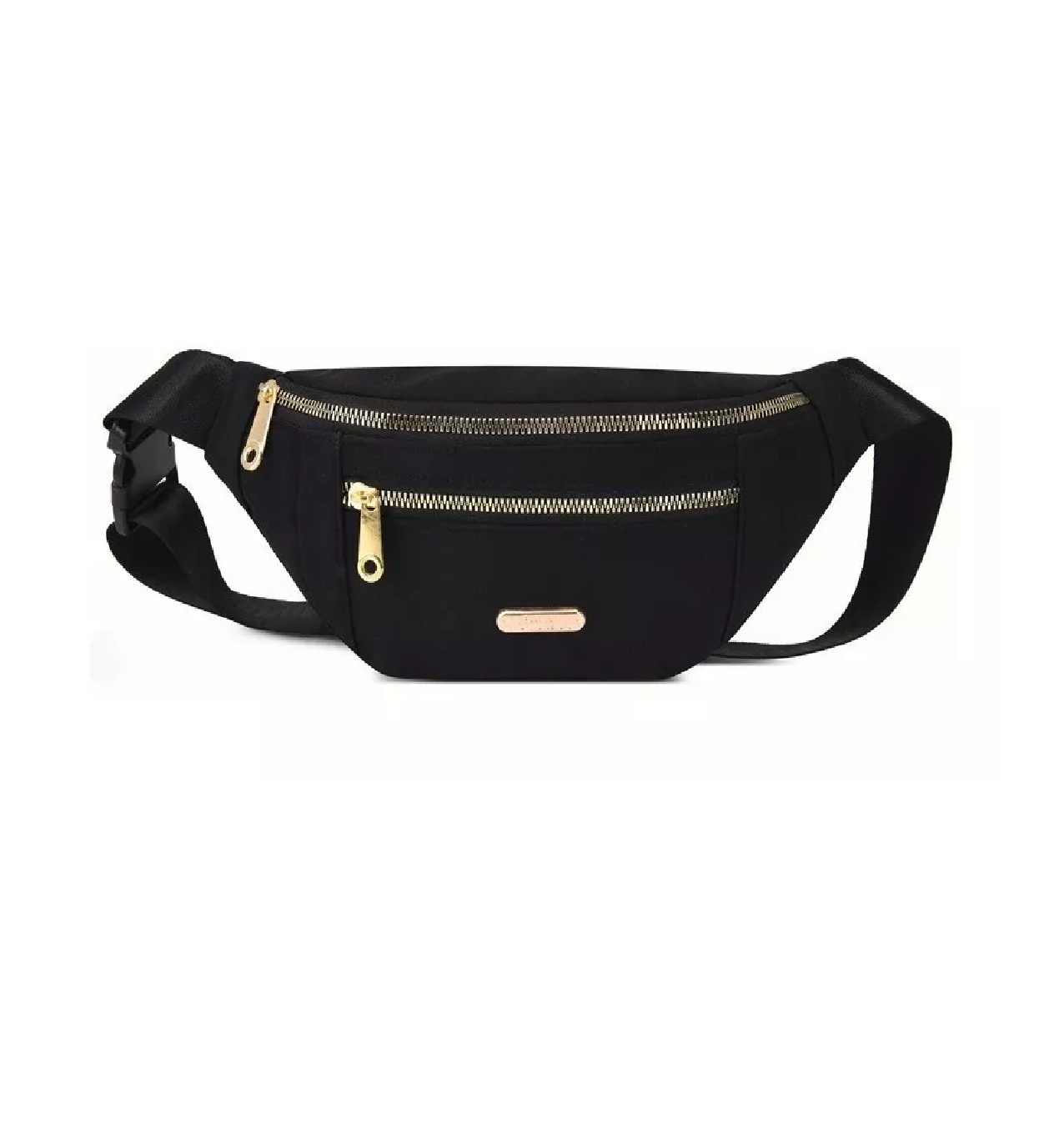 Foto 2 pulgar | Riñonera Multiusos Impermeable Belug color Negro para Mujer