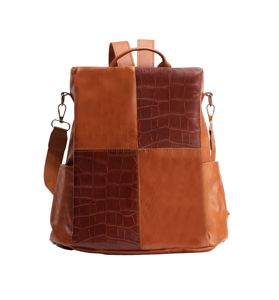 Mochila Belug color Café para Mujer