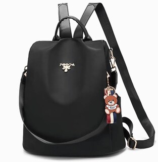 Foto 1 | Mochila Funbu Moda Oxford Impermeable Antirrobo Negra para Mujer