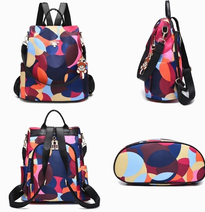 Foto 4 pulgar | Mochila Funbu Moda Oxford Impermeable Antirrobo para Mujer