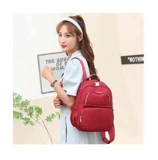 Foto 4 | Mochila Belug Impermeable color Rojo para Mujer