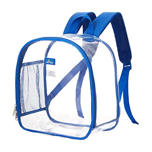 Foto 4 pulgar | Venta Internacional- Mochila Transparente Bagenius Pequeña Azul para Estadios