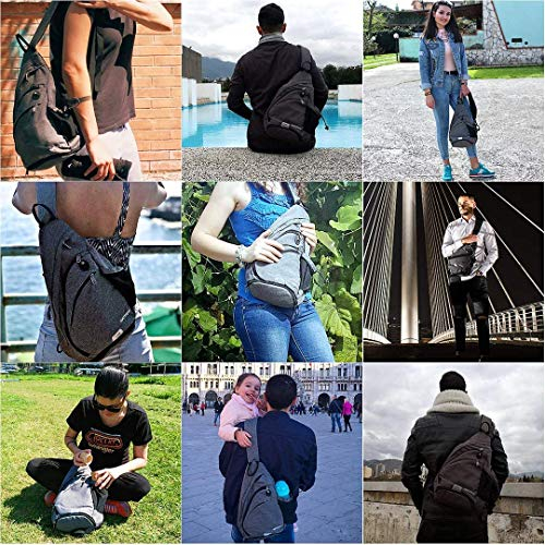 Foto 4 pulgar | Venta Internacional - Mochila Sling Bag Crossbody Waterfly para Hombro Informal Cruzada Pecho o Lateral