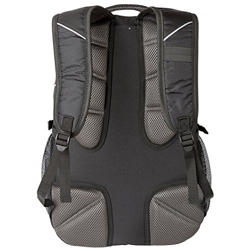 Foto 5 pulgar | Venta Internacional- Mochila para Laptop Viajes Escuela o Negocios Urban Commuter de Exos Negra con Ribetes Morados