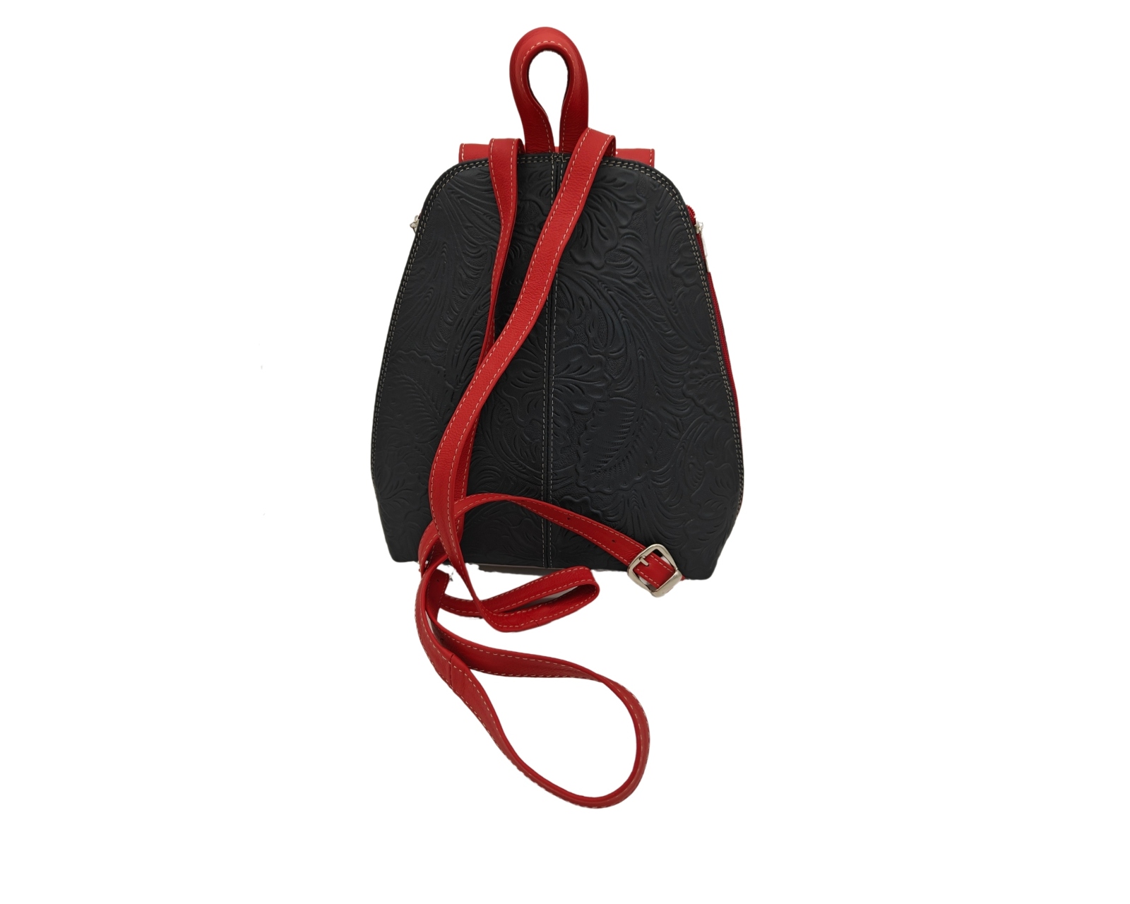 Foto 3 pulgar | Mochila En Piel Vacuno Cincelada Fana Valentina Multicolor