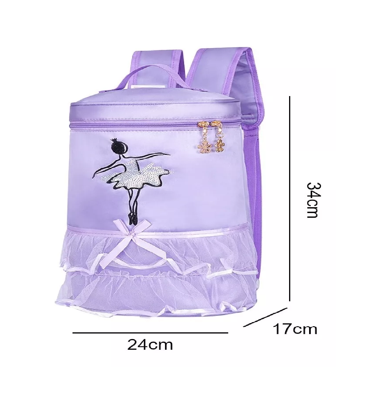 Foto 4 | Mochila Belug Ballet Púrpura