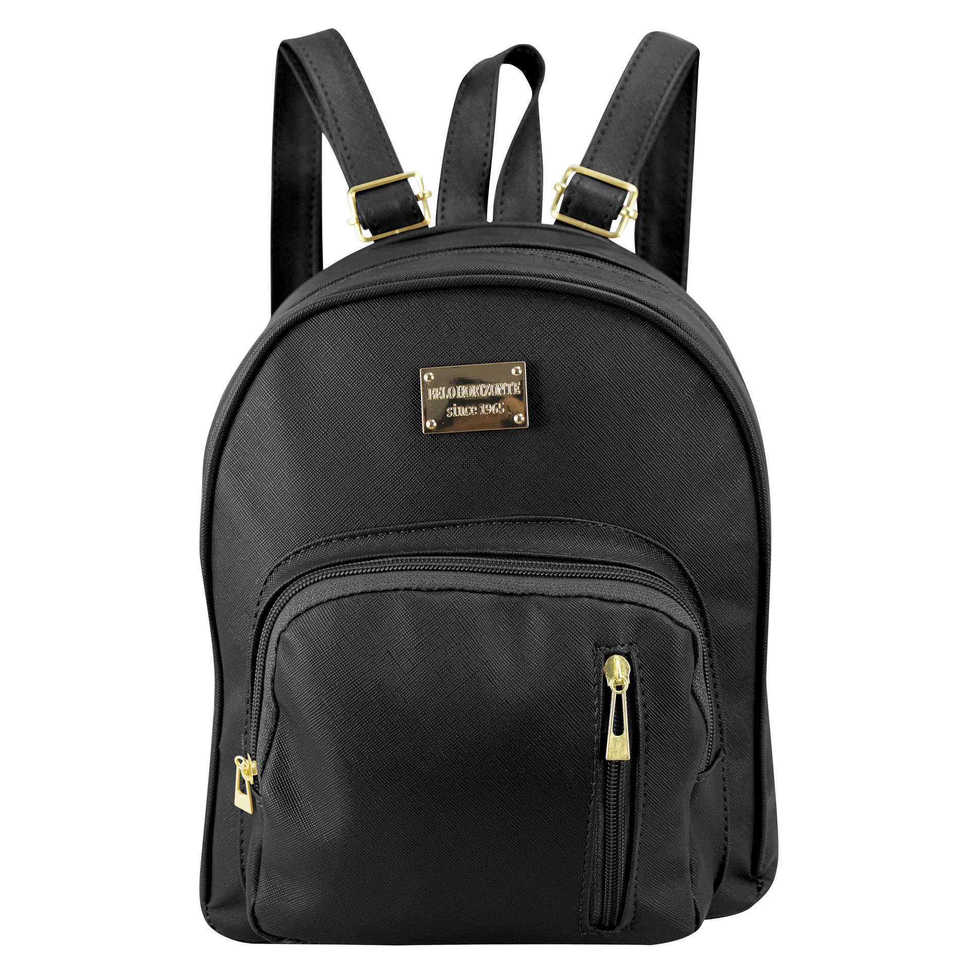 Mochila Para Dama Negro Dapra Sintetico Nicole Nueva Imagen