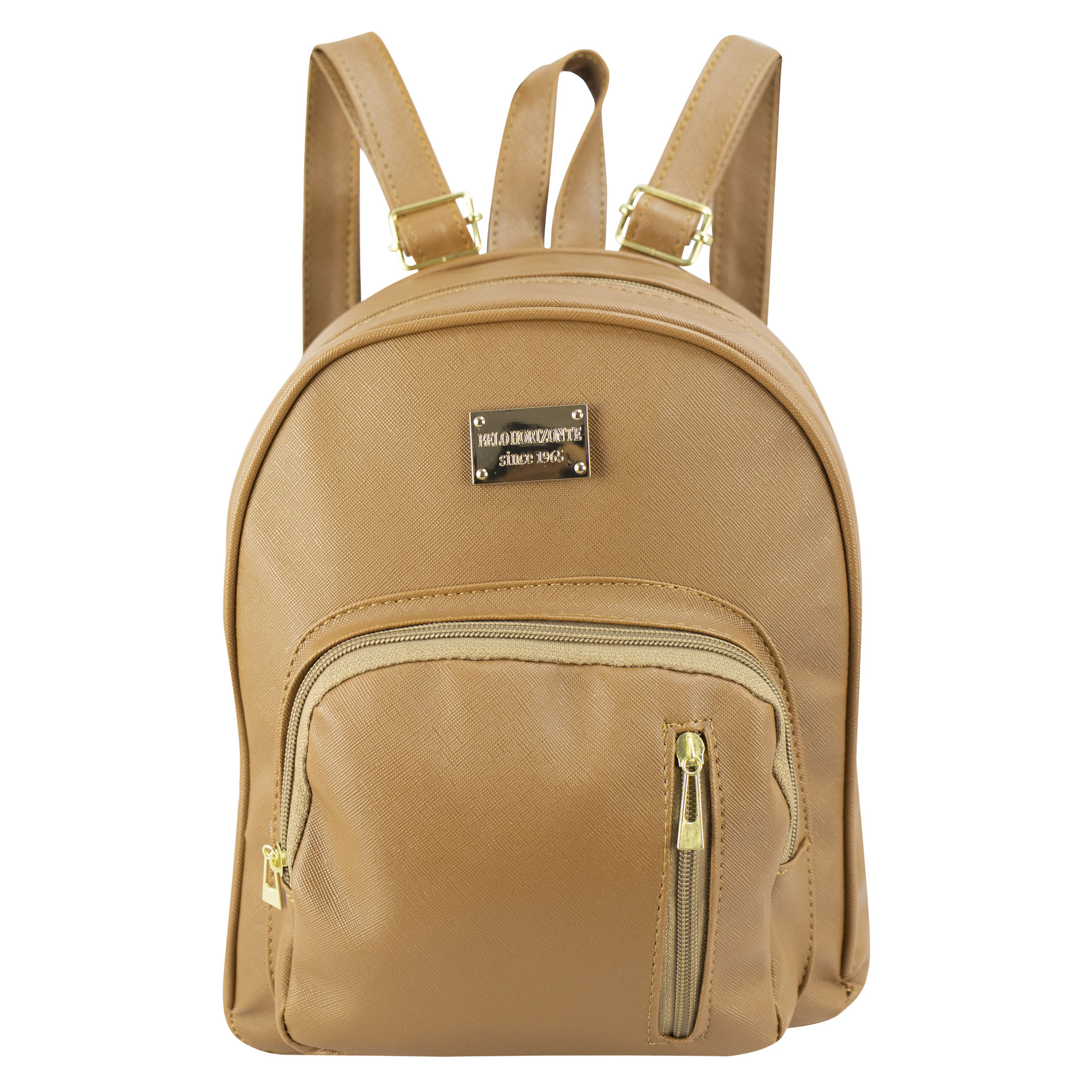 Mochila Para Dama Camel Dapra Sintetico Nicole Nueva Imagen