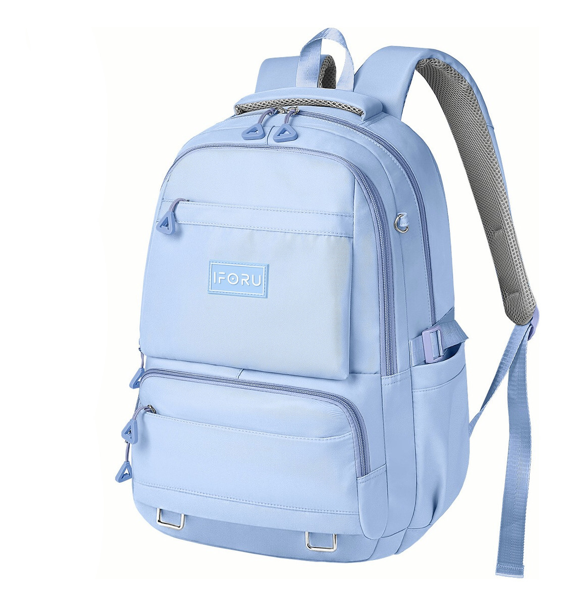 Mochila Escolar Viaje Bolsa P/ Laptop 15.6 Inch Iforu 30l, Azul