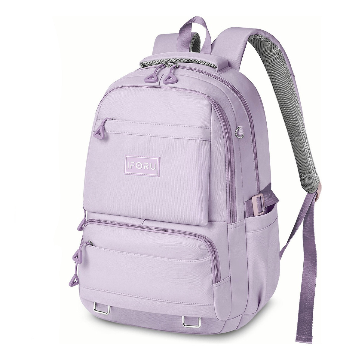 Mochila Escolar Viaje Bolsa P/ Laptop 15.6 Inch Iforu 30l, Púrpura