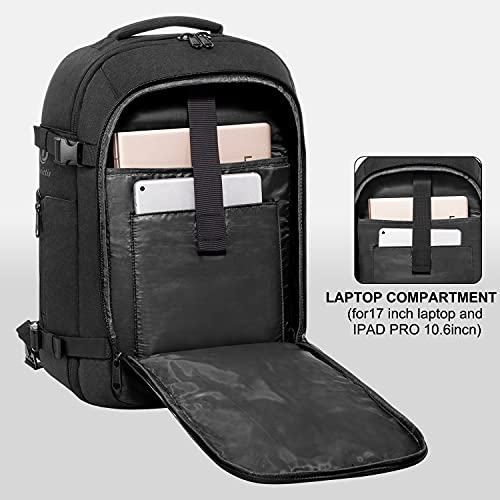 Foto 5 pulgar | Venta Internacional- Mochila Viaje Dinictis 40l Portátil 17'' Resistente Al Agua Negra