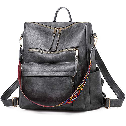 Venta Internacional- Mochila Bolso para Mujer Vintage Bandolera Convertible Talla Única