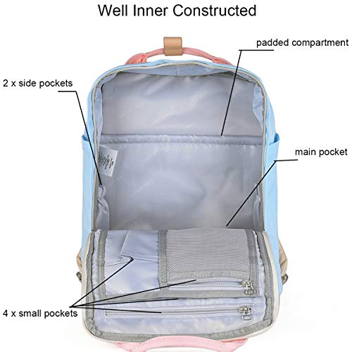 Foto 4 pulgar | Venta Internacional- Mochila para Laptop Himawari Impermeable 14.9''