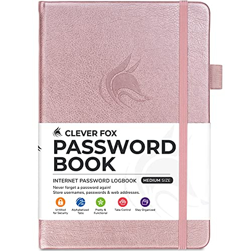 Venta Internacional- Cuaderno Clever Fox con Pestañas Alfabéticas y Organizador