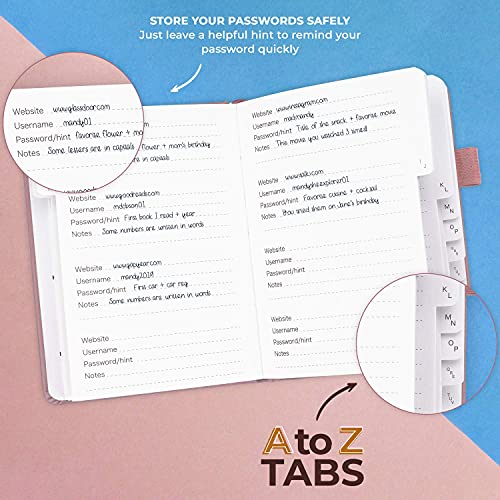 Foto 5 pulgar | Venta Internacional- Cuaderno Clever Fox con Pestañas Alfabéticas y Organizador