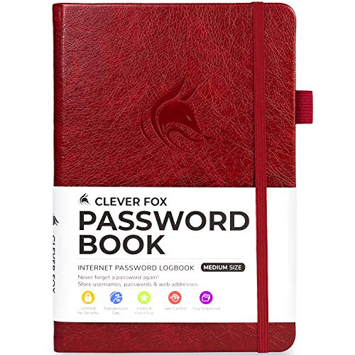 Foto 2 pulgar | Venta Internacional- Cuaderno Clever Fox con Pestañas Roja