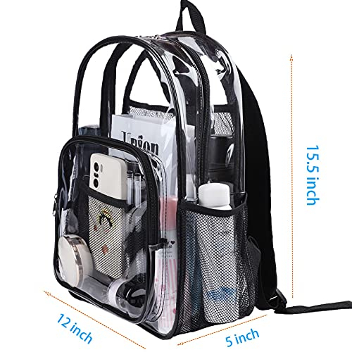 Foto 2 | Venta Internacional-Mochila Escolar Bajnokou color Transparente para Mujer
