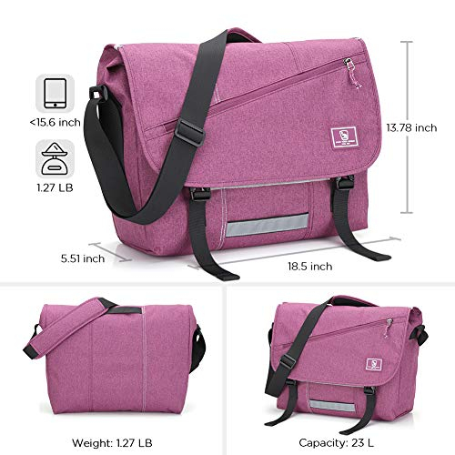 Foto 2 pulgar | Venta Internacional- Bolso tipo Mensajero Oiwas 15.6" color Rosa