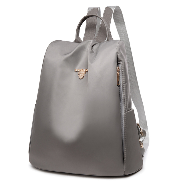 Venta Internacional- Mochila Casual Gris para Mujer
