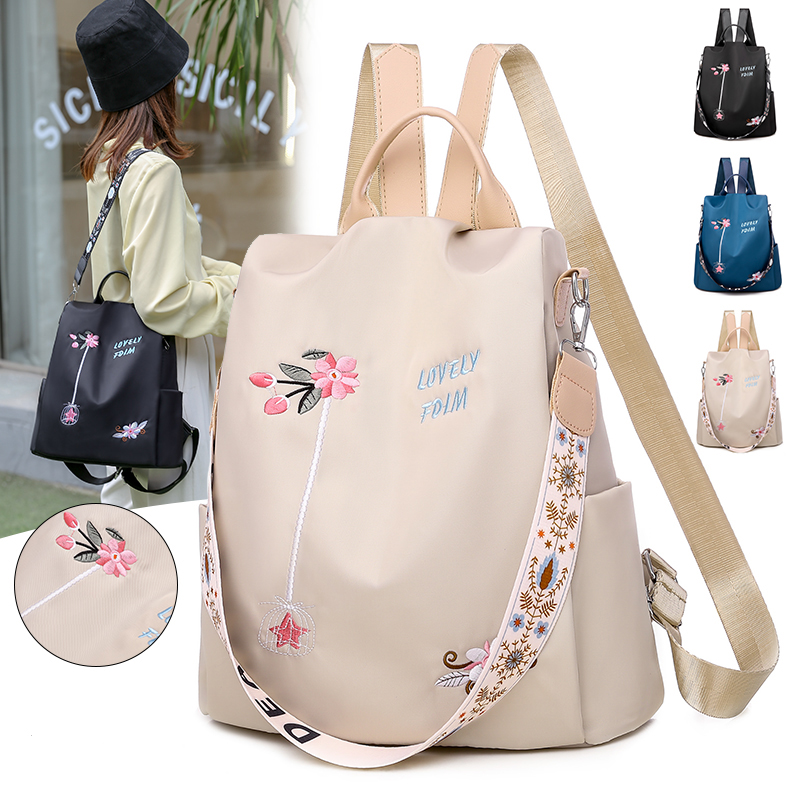 Foto 3 pulgar | Venta Internacional- Mochila Casual Gris para Mujer
