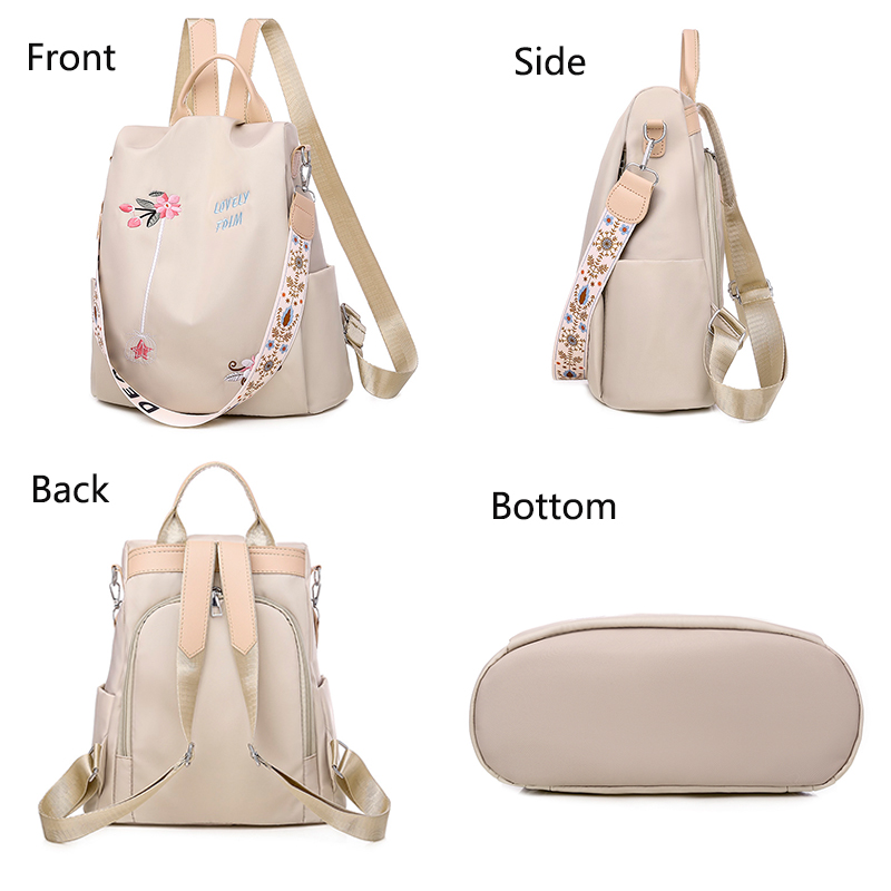 Foto 5 pulgar | Venta Internacional- Mochila Casual Gris para Mujer