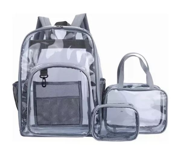 Kit de Mochila Wünd Transparente 3 Piezas
