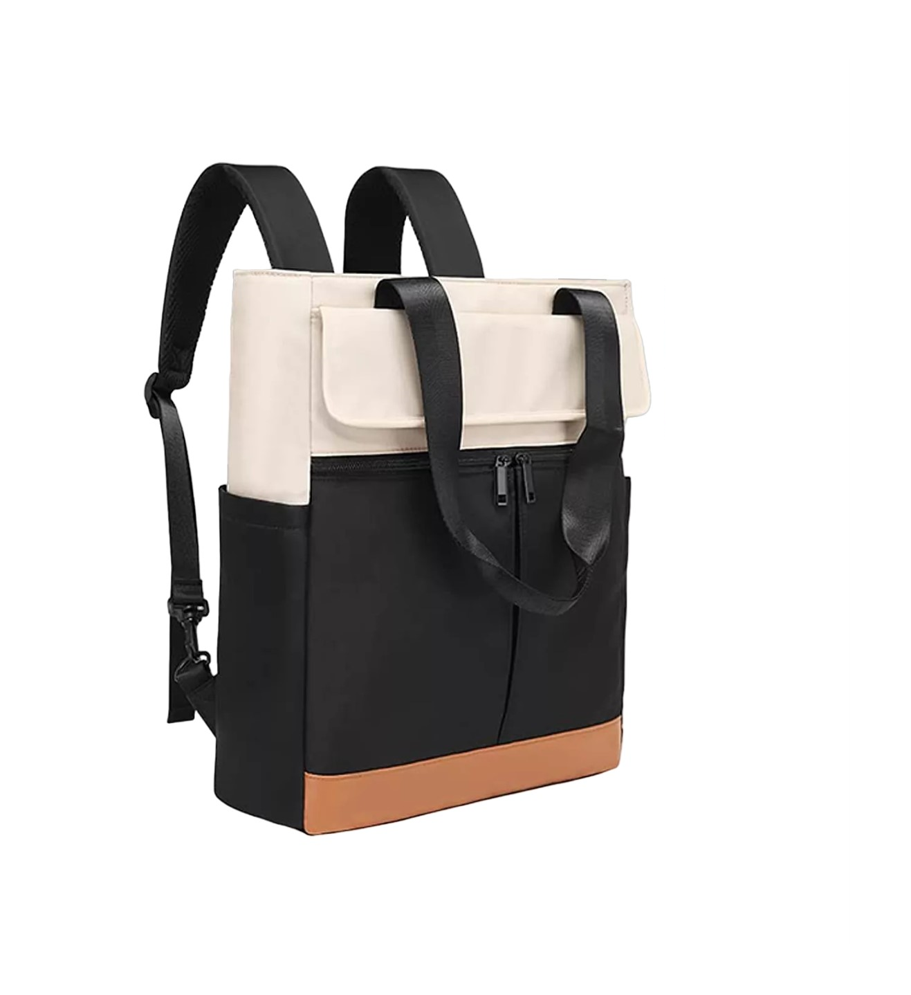 Mochila Lab.G Negra/Beige Antirrobo Impermeable