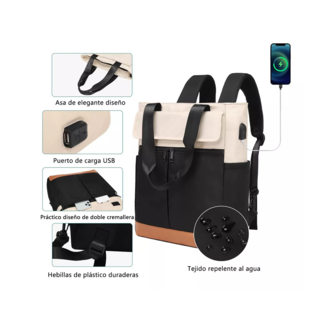 Foto 5 | Mochila Impermeable Belug Negro