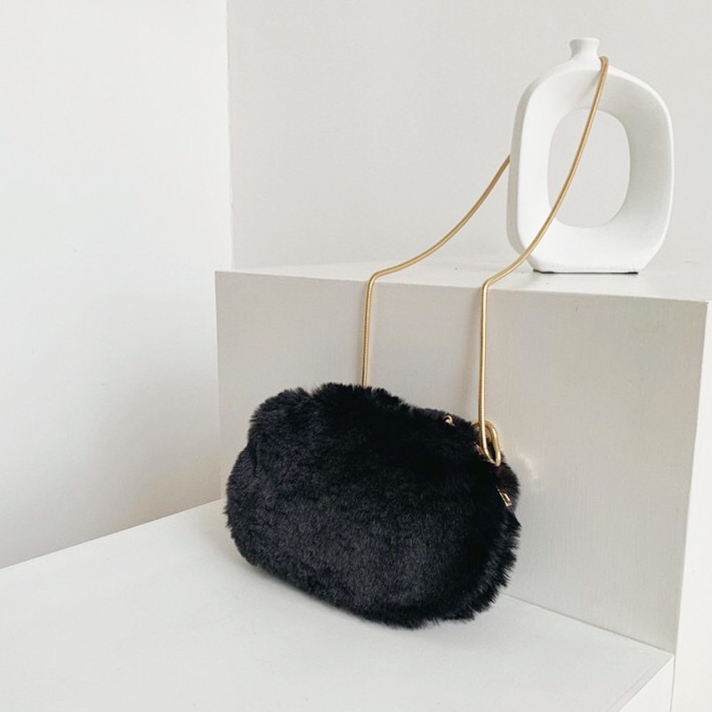 Venta Internacional-minibolso De Mano Genérico De Piel De Zorro Sintético Para M