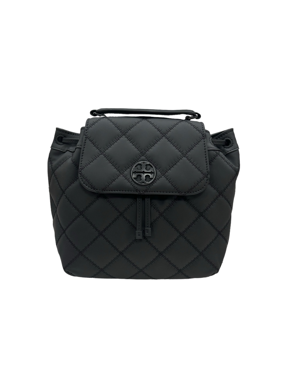 Foto 2 pulgar | Mochila Mini Tory Burch Negro Mate