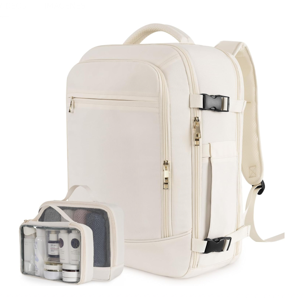 Mochila Genérica Beige Grande