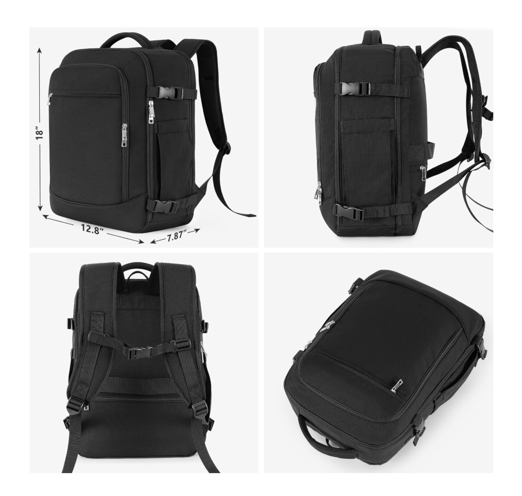 Foto 3 | Mochila Genérica Negra