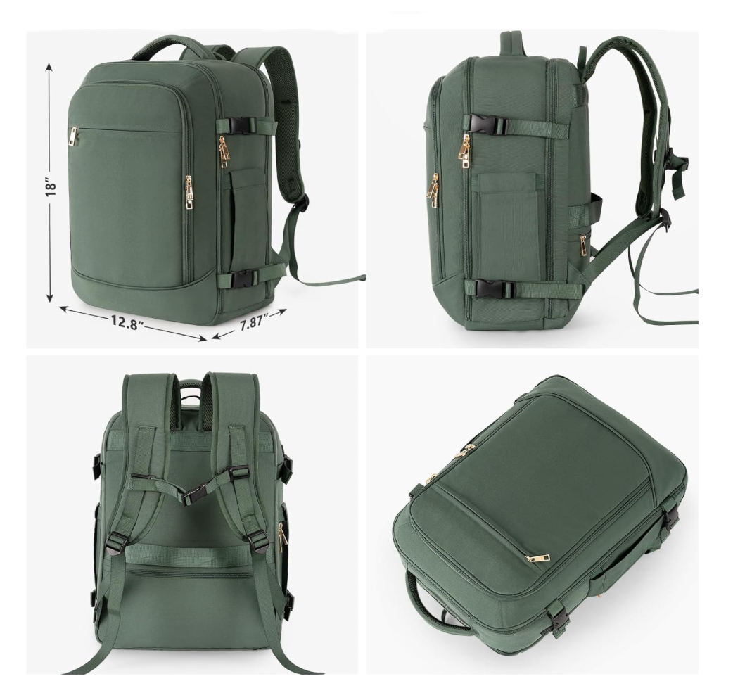 Foto 4 pulgar | Mochila Genérica Verde