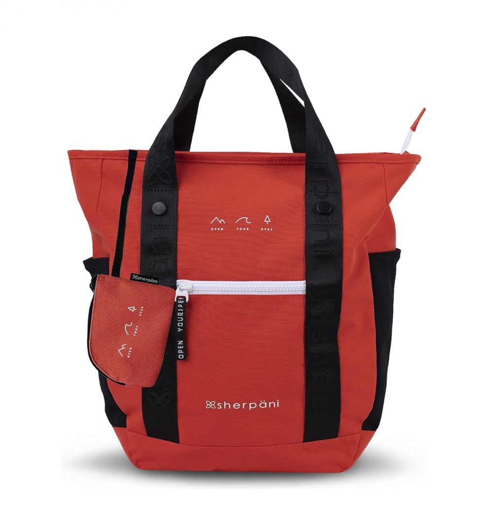 Mochila Sherpani de Viaje Roja $3,884