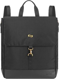 Foto 1 | Mochila híbrida Solo Austin para Laptop de 13.3 Pulgadas Negra con Acento Dorado
