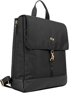 Foto 3 | Mochila híbrida Solo Austin para Laptop de 13.3 Pulgadas Negra con Acento Dorado