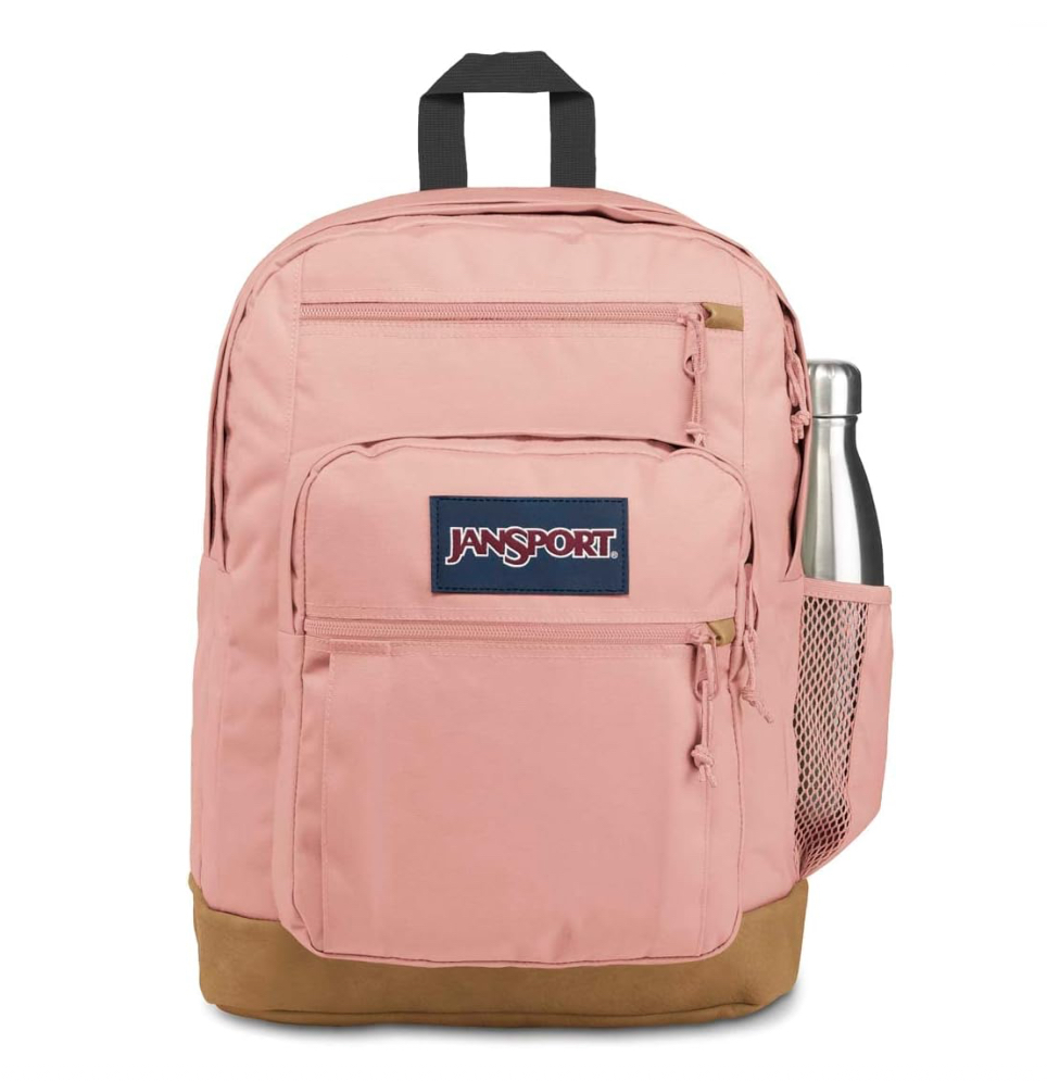 Jansport Mochila Rosa Con Funda Para Laptop De 15 Pulgadas