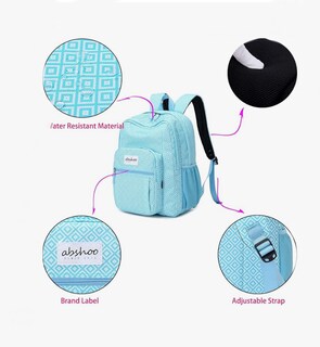 Foto 3 | Mochila Abshoo Escolar Azul