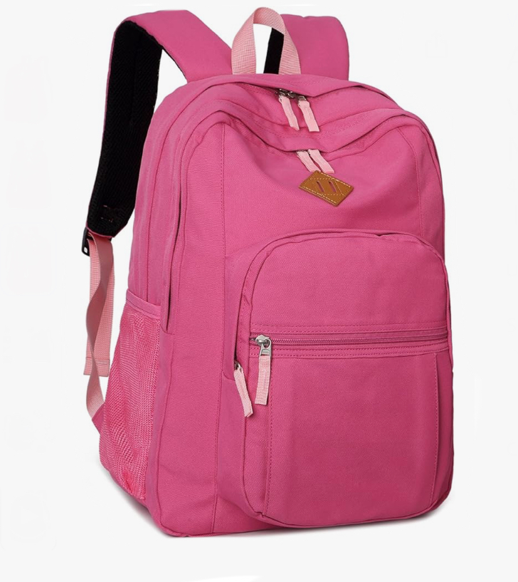 Foto 3 pulgar | Mochila Abshoo Rosa Escolar