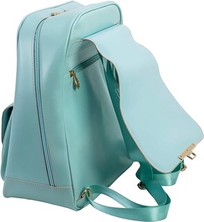 Foto 2 | Mochila de Cuero McKlein para Laptop Azul