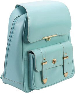Foto 3 | Mochila de Cuero McKlein para Laptop Azul