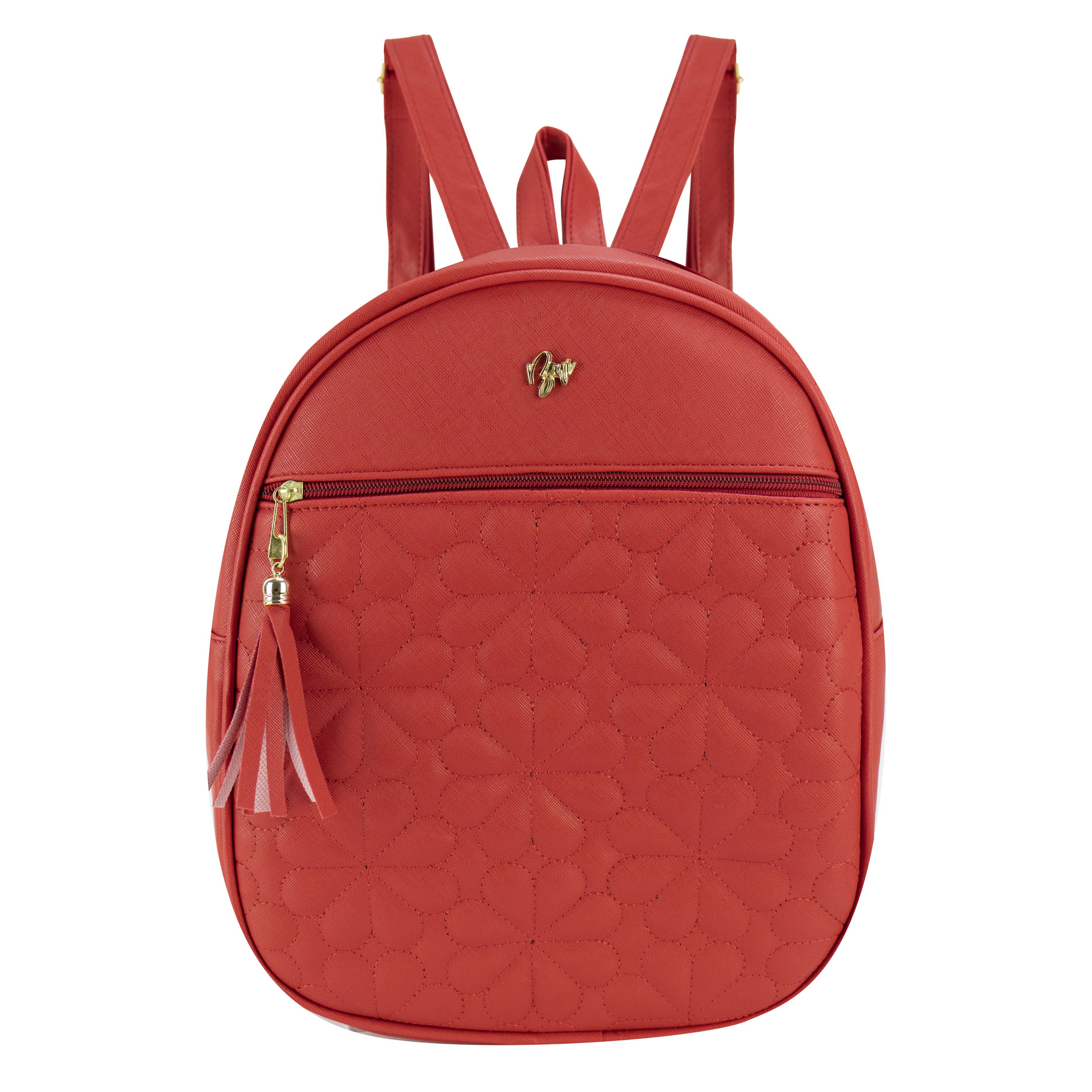 Mochila Para Dama Rojo Dapra Flor Sintético Bety Nueva Imagen