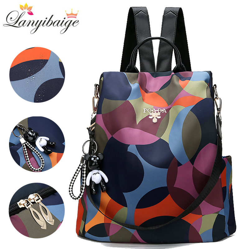 Foto 3 pulgar | Venta Internacional-mochila Lanyibaige Oxford 20l Para Mujer Y Hombre