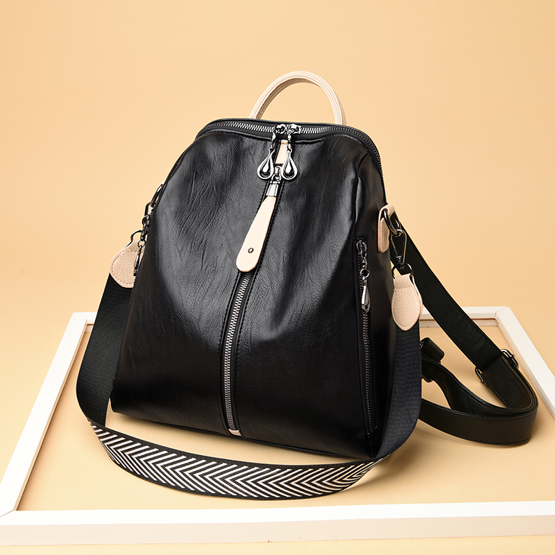 Foto 4 pulgar | Venta Internacional-mochila Yuanqyder De Piel De Oveja Antirrobo 20-35l