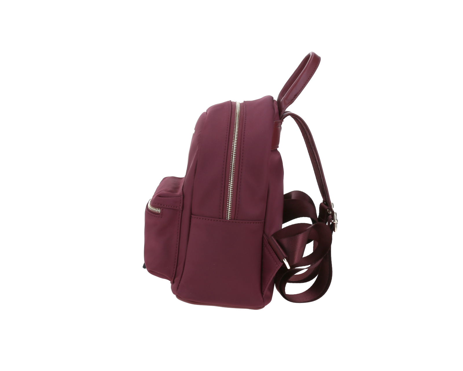 Foto 4 pulgar | Mochila De Dama Backpack Gorett Tinto Jeykey Mediano