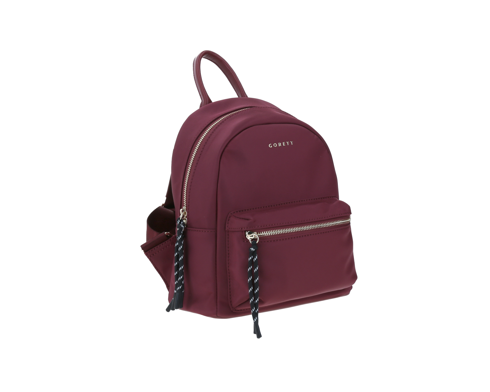 Foto 7 pulgar | Mochila De Dama Backpack Gorett Tinto Jeykey Mediano